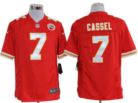 Red Nike Game NFL jerseys Kansas City Chiefs 7 Matt Cassel